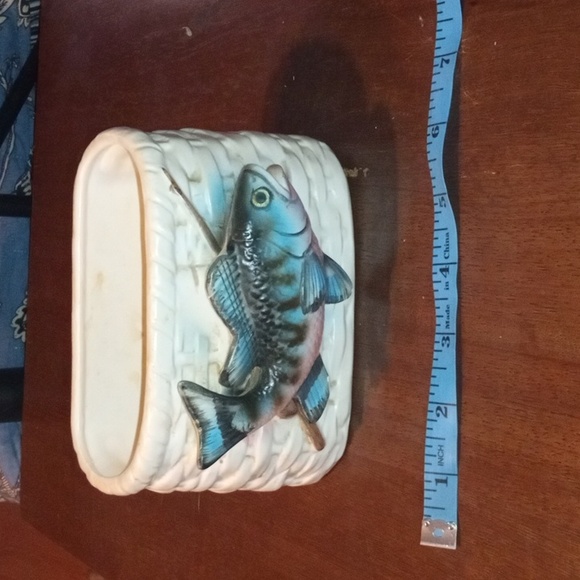 Vintage Napco Fish Planter C-6101 - Picture 1 of 7